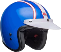 Bell Custom 500 Six Day McQueen Helmet