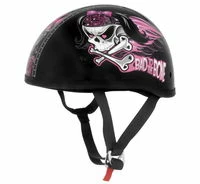 Skid Lid Original Lethal Threat Bad To The Bone Helmet
