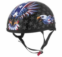 Skid Lid Original Lethal Threat US Flame Eagle Helmet