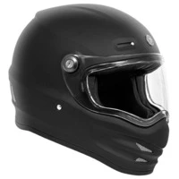 Torc T-9 Retro Matte Black Helmet