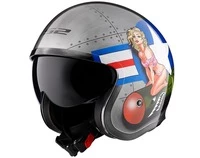 LS2 Spitfire Bomb Rider Helmet