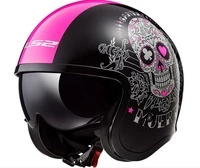LS2 Spitfire Pink Muerte Helmet